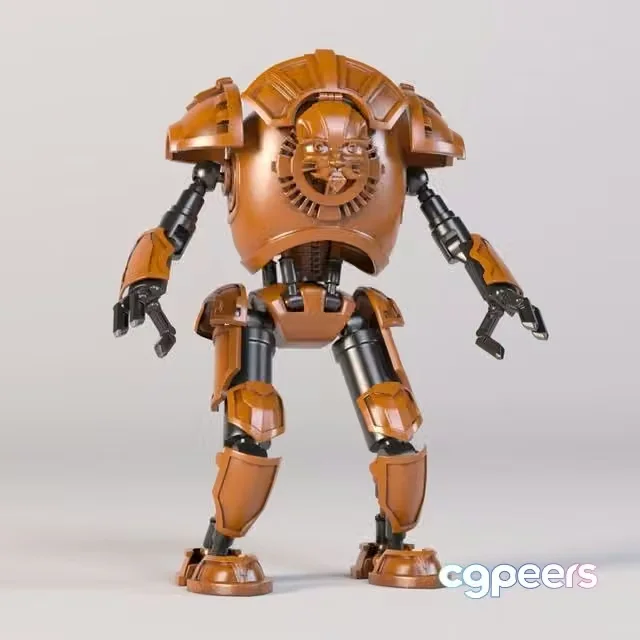 3ds Max Free – Children’s toy Golem