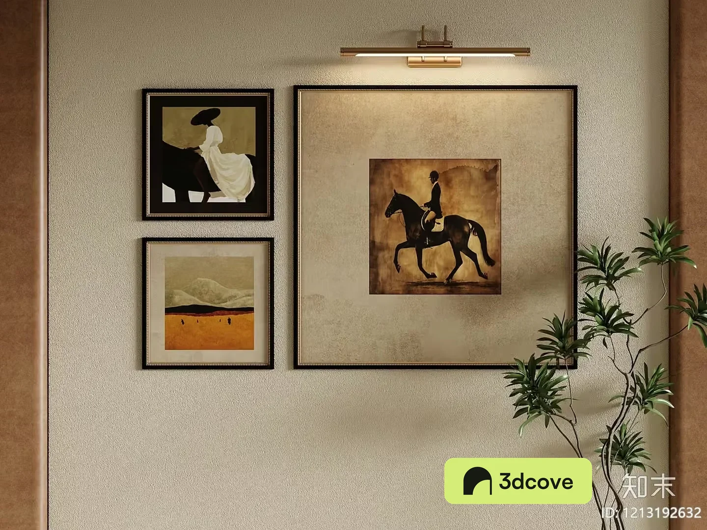 A Collection Of Framed Artworks