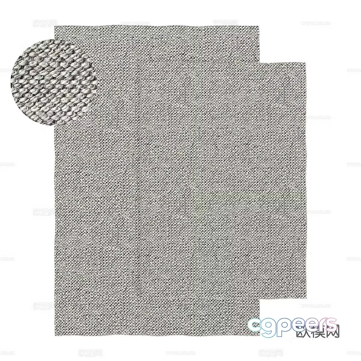IKEA VOKSLEV Carpet 3D Model