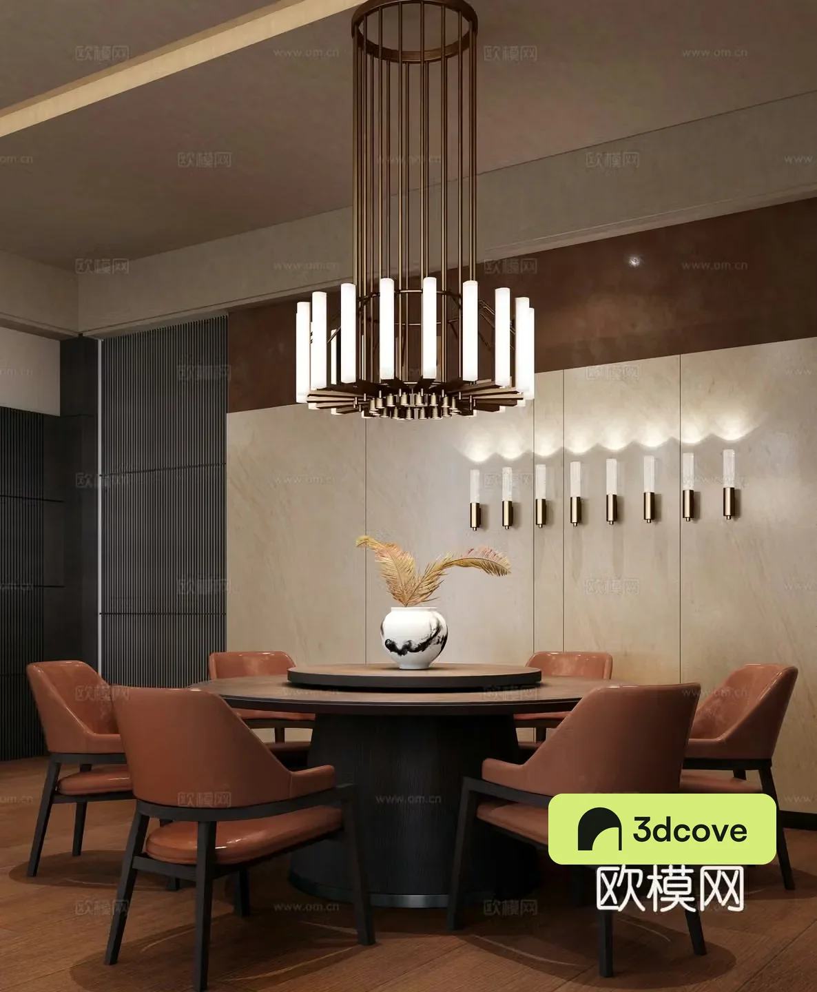 Modern Chinese restaurant private room