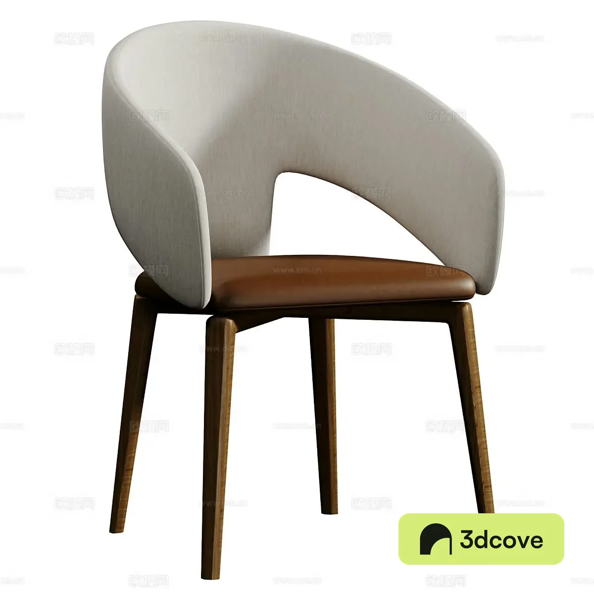 New Chinese style Kate single chair
