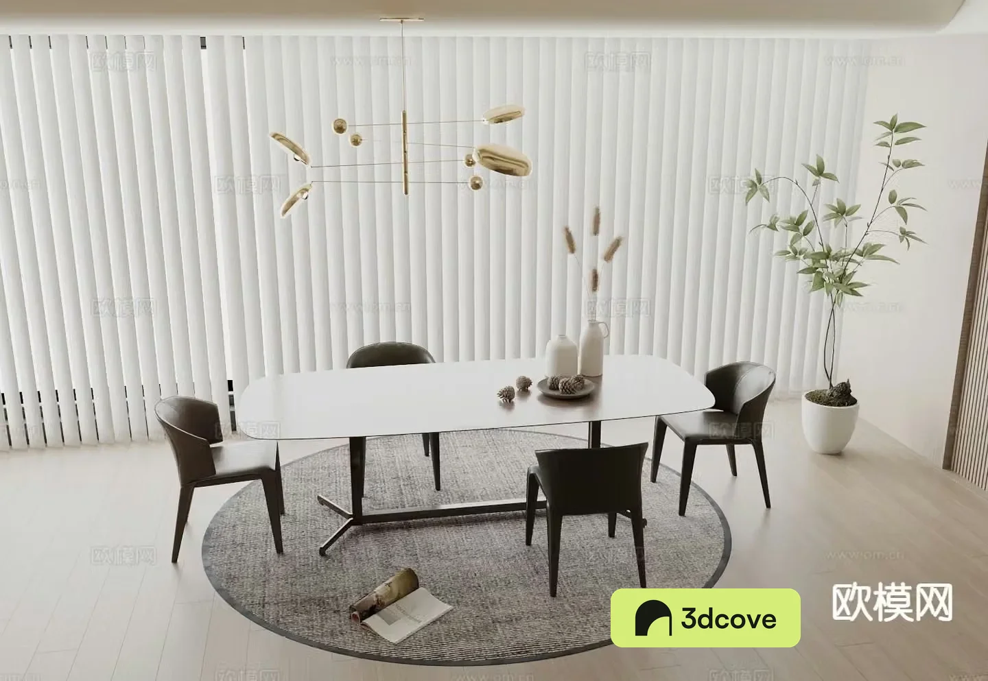 Modern dining table and chairs bar dining table