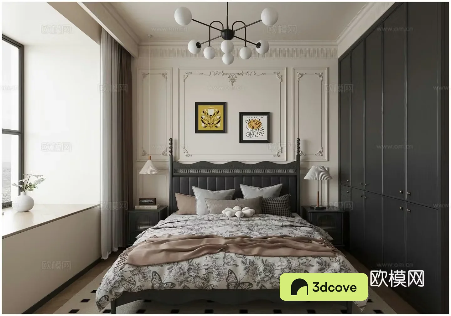 French bedroom