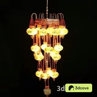 Gold Light Fixture