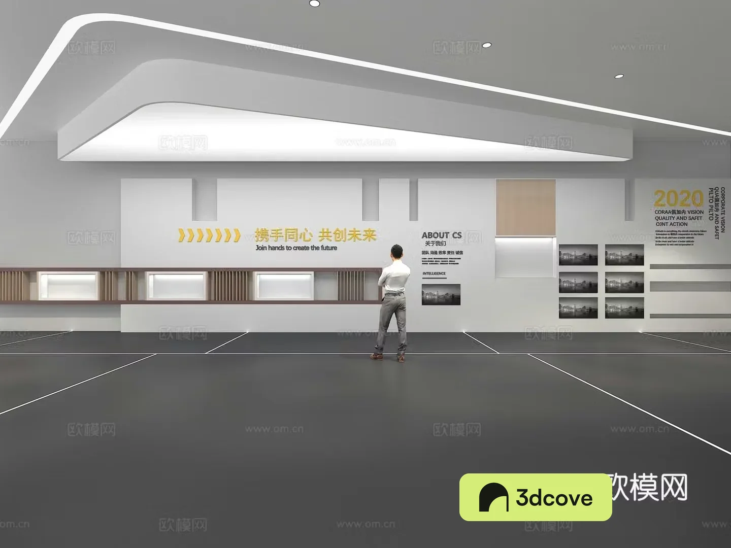 Cultural wall Corporate culture wall Display wall Theme wall Exhibition hall Campus culture Corridor