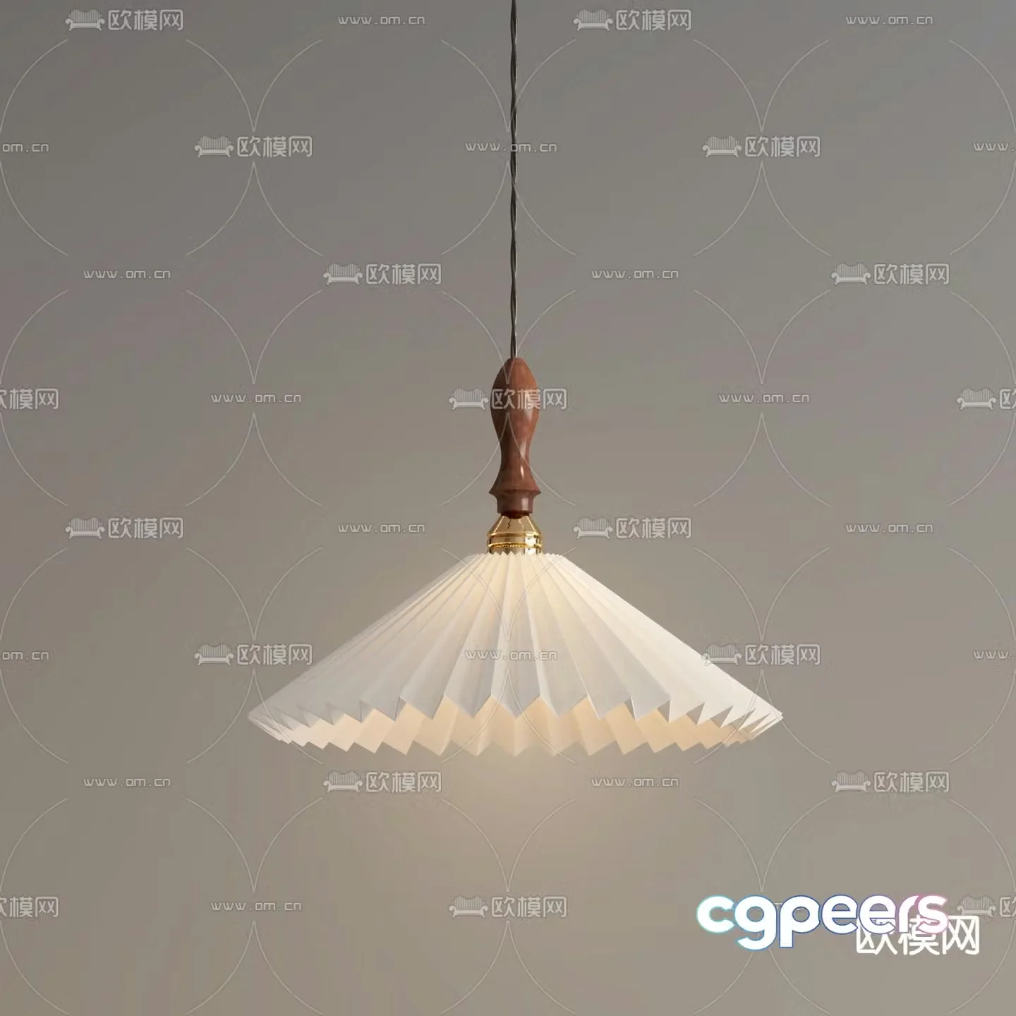 Docos art chandelier bedside chandelier 3d model