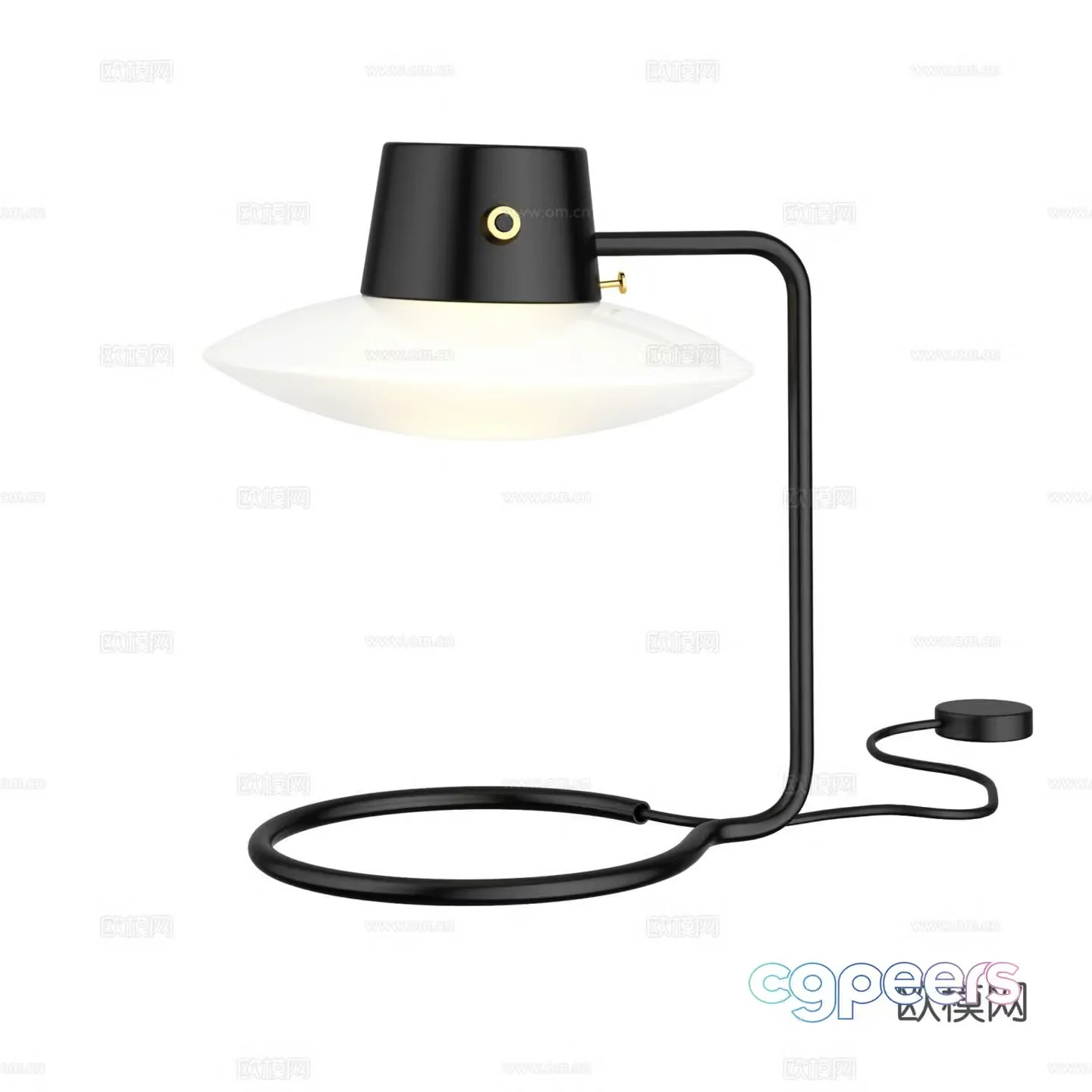 Louis Poulsen Modern Table Lamp Retro Table Lamp Simple Table Lamp 3D Model