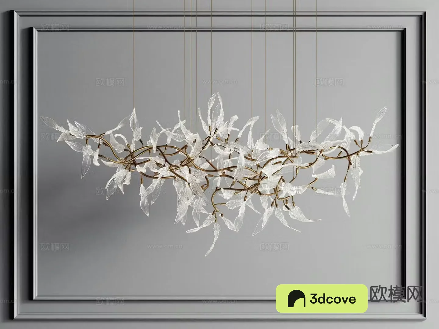 Light luxury chandelier