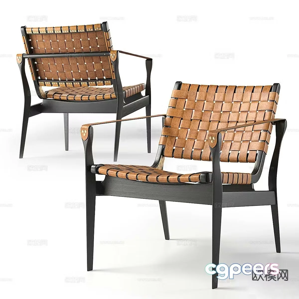 SafaviehDilan chair lounge chair 3d model