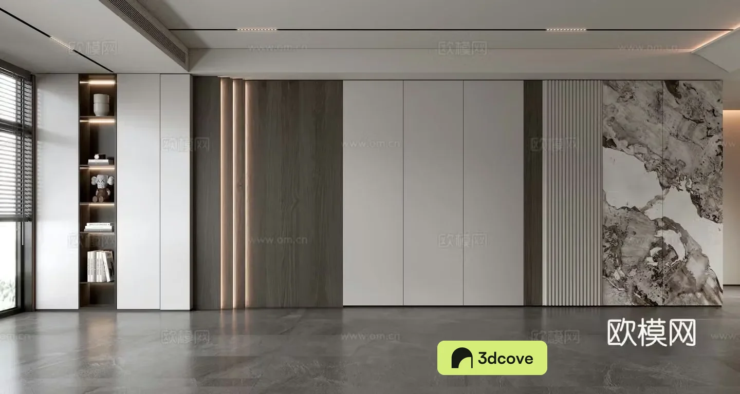 Modern sofa background wall