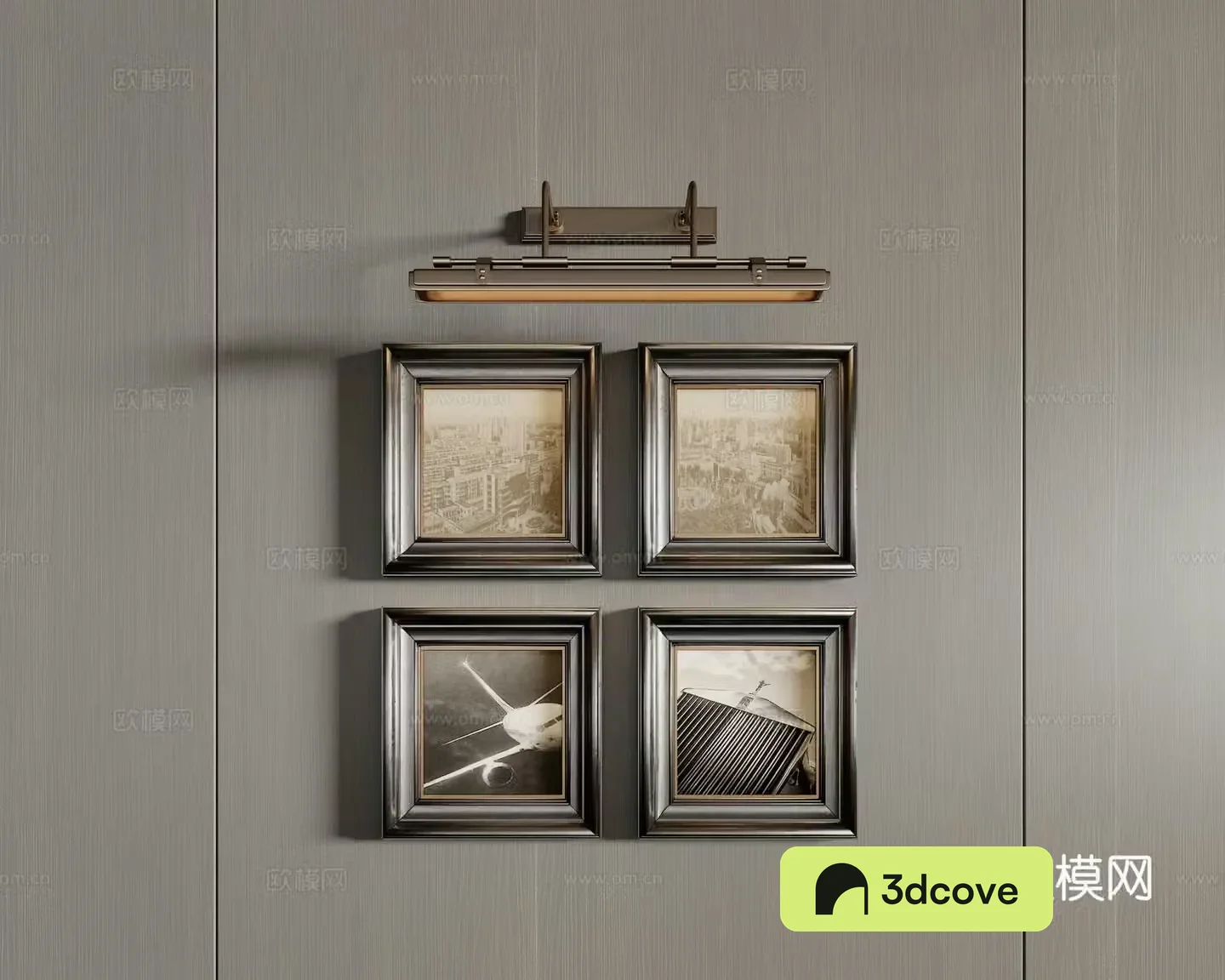 Advanced gray abstract hanging paintings black and white hanging paintings decorative paintings combined paintings
