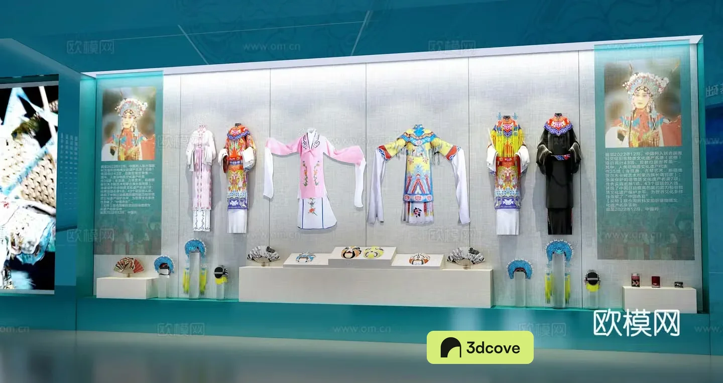 Intangible Cultural Heritage Exhibition Hall Culture and Art Exhibition Hall Booth