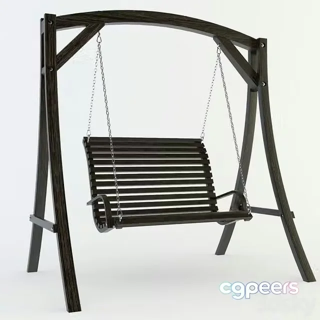 3ds Max Free – Brandi Porch Swing with Stand