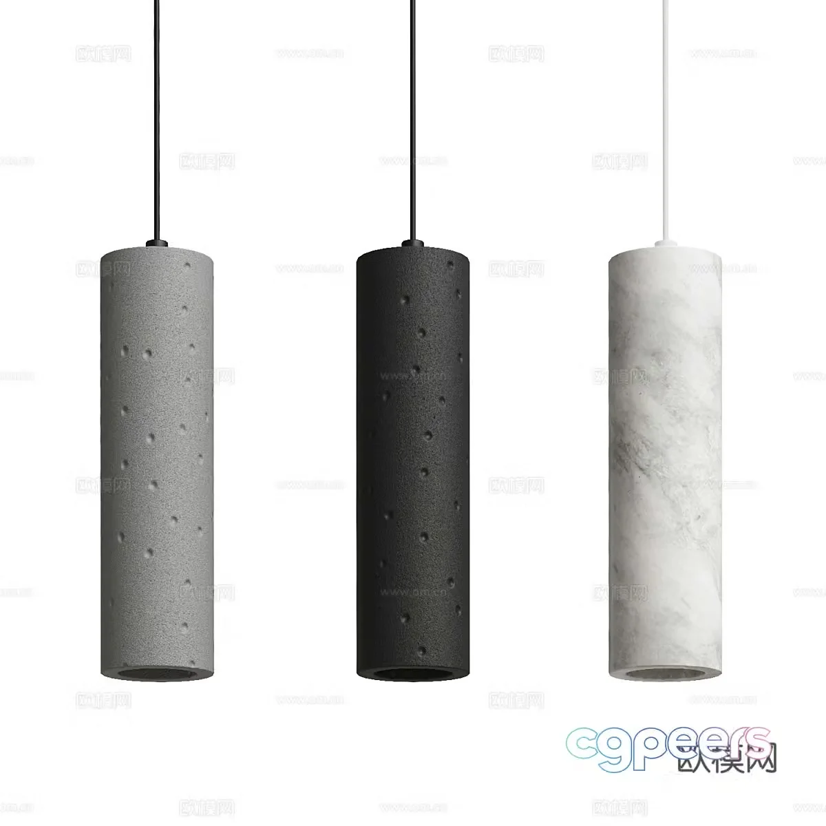 Nordic simple chandeliers chandeliers simple chandeliers dining chandeliers living room chandeliers lamps 3D model
