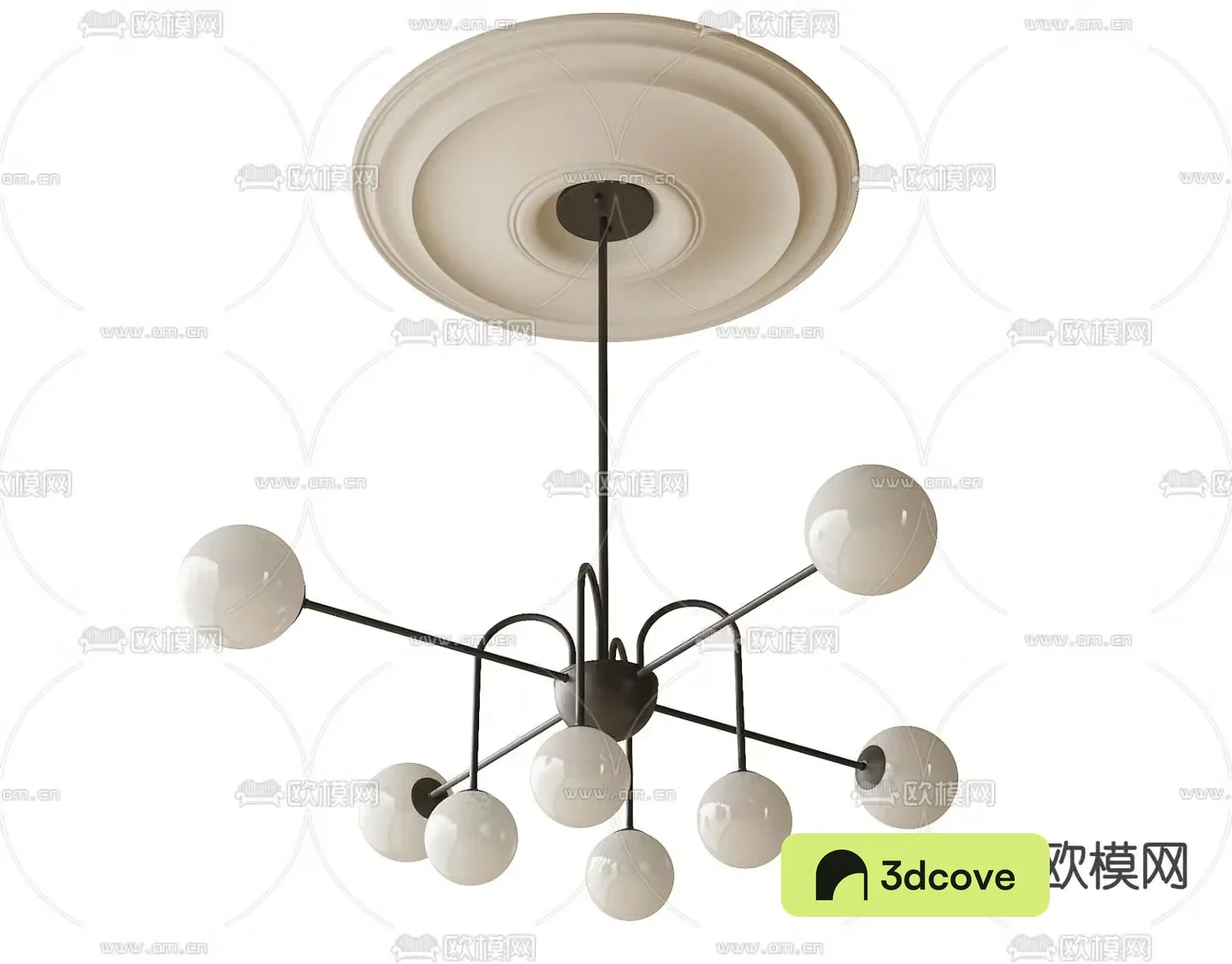 French chandelier cream style chandelier
