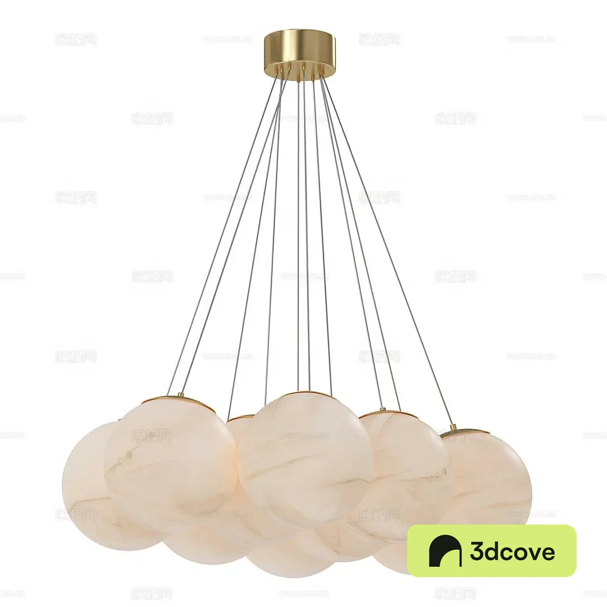 Modern simple chandelier living room chandelier light luxury chandelier