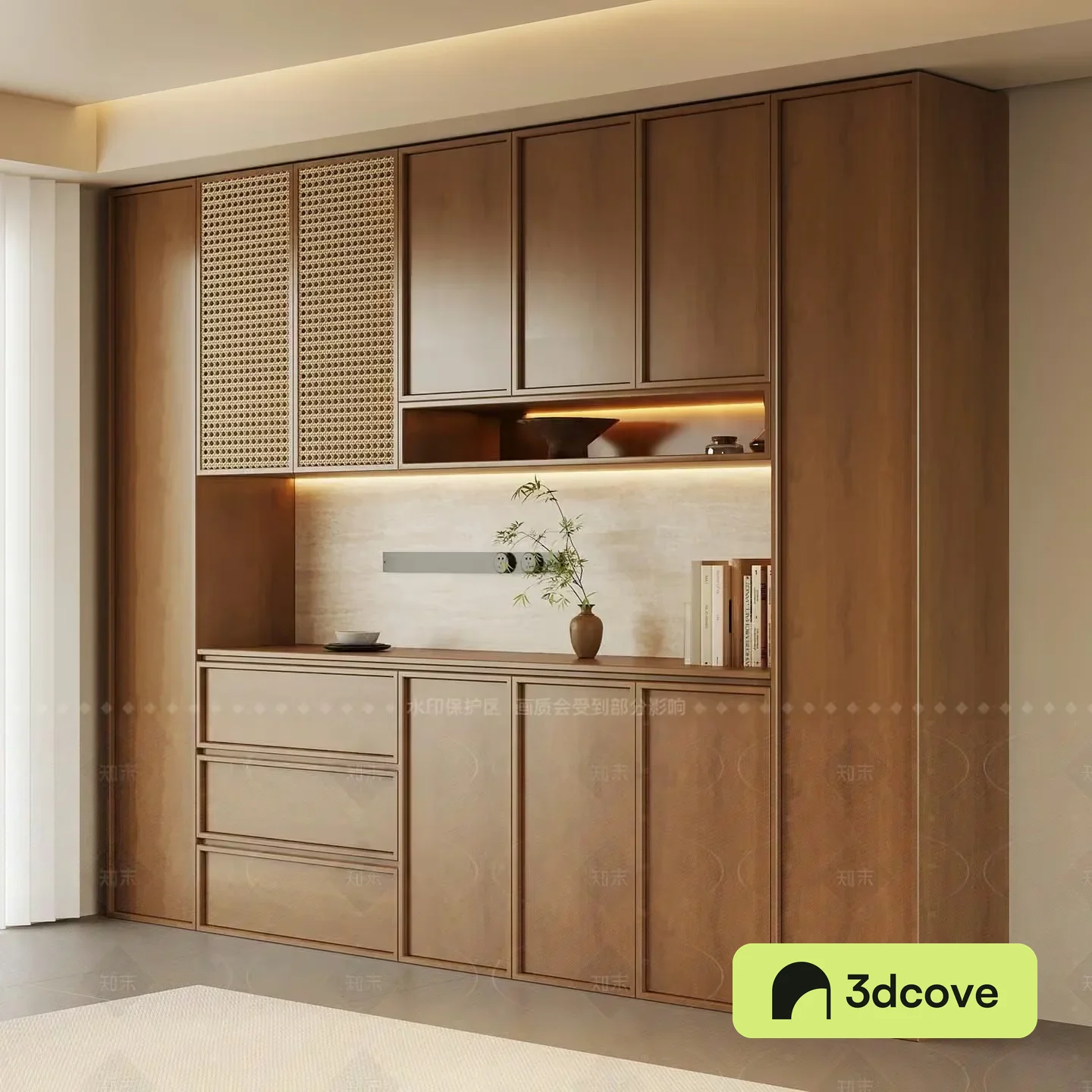 Modern Wooden Cabinet