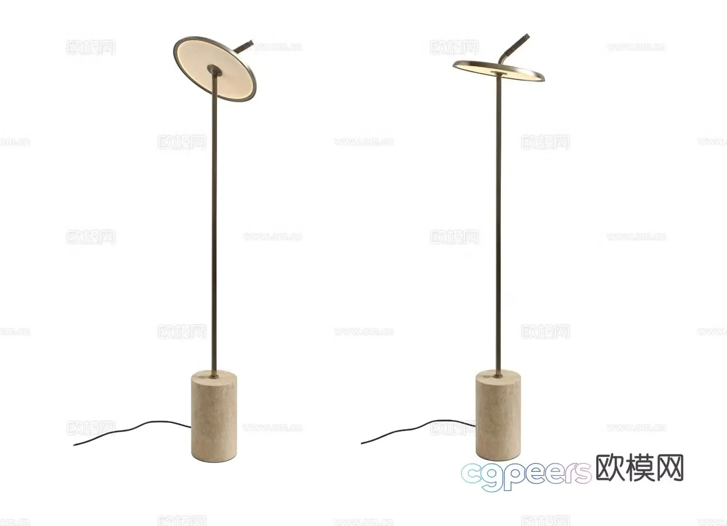 Visionnaire APPLE Floor Lamp 3D Model
