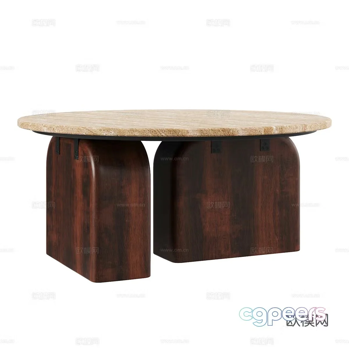 New Chinese style Wasabi OM coffee table 3D model