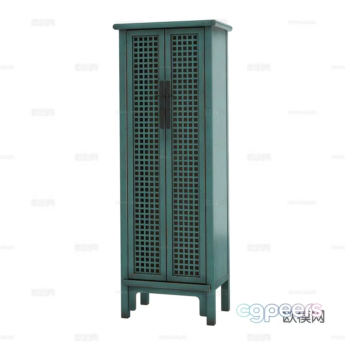 Modern wardrobe 3d model