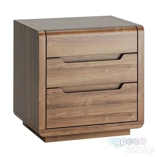 3ds Max Free – Bedside table LYONA