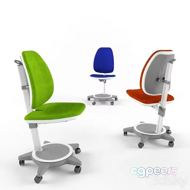 3ds Max Free – Children chair Moll