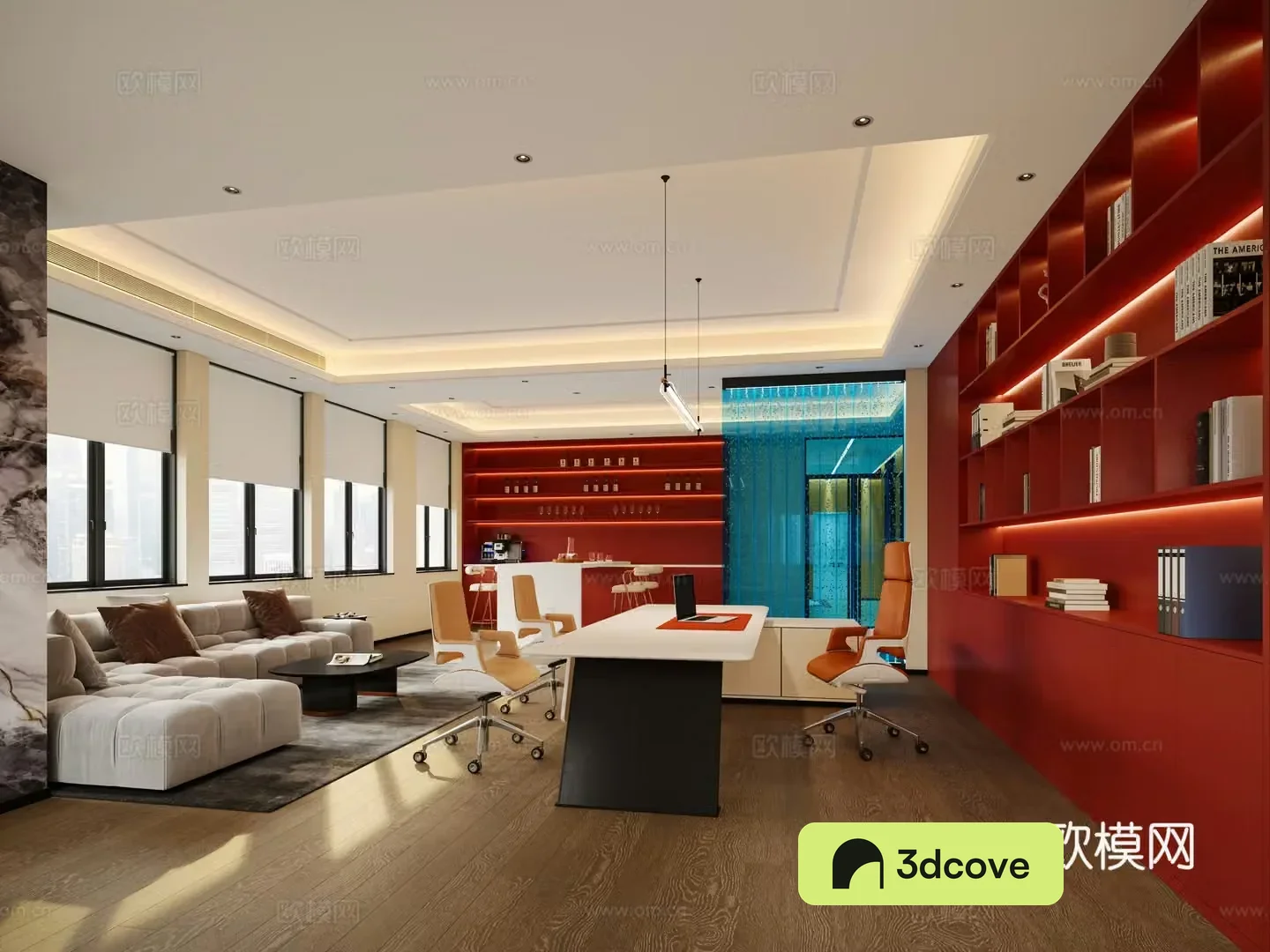 Modern General Manager Office