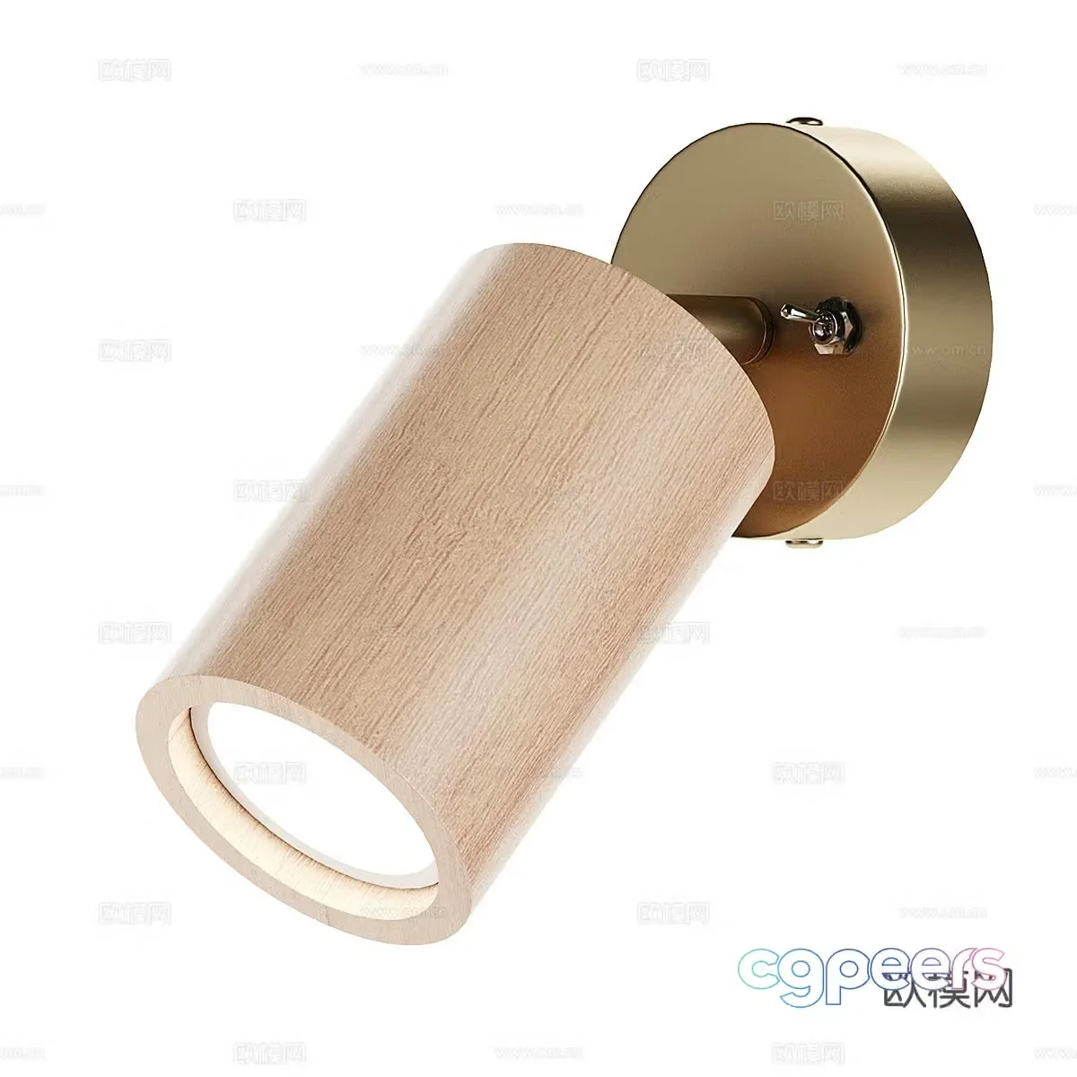 Nordic simple downlight spotlight simple exhibition spotlight exhibition downlight 3d model