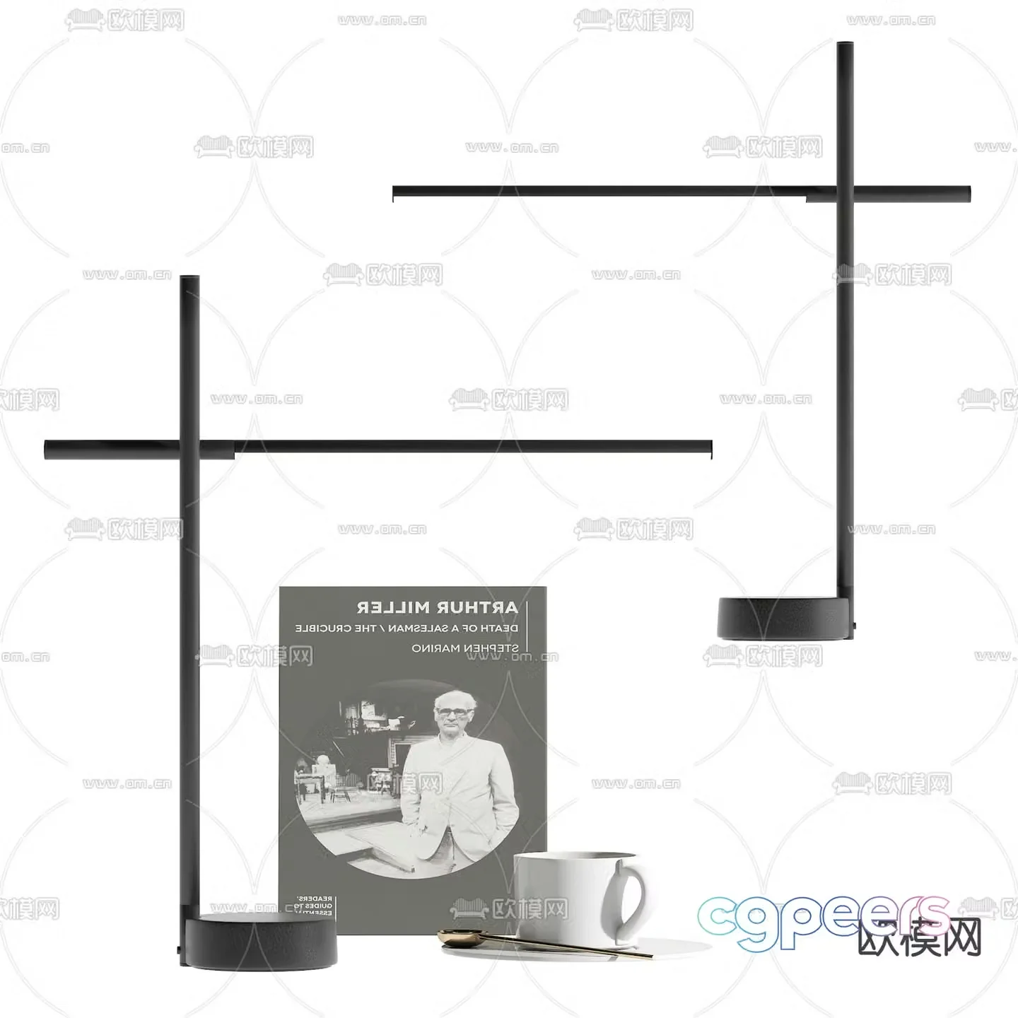 3D model of bedside decoration ornaments