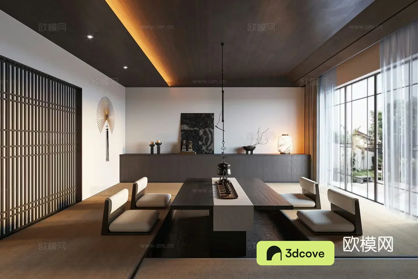 New Chinese tea room