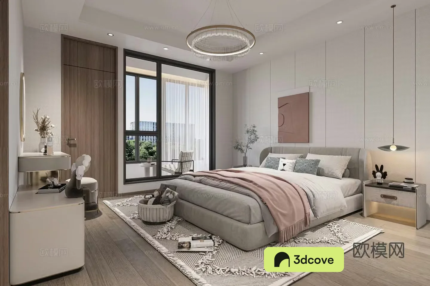 Modern bedroom