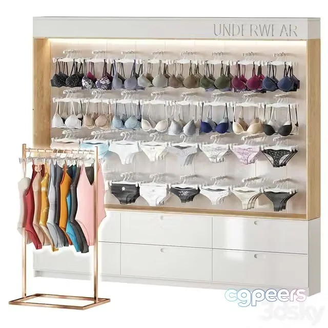 3ds Max Free – Women’s underwear store