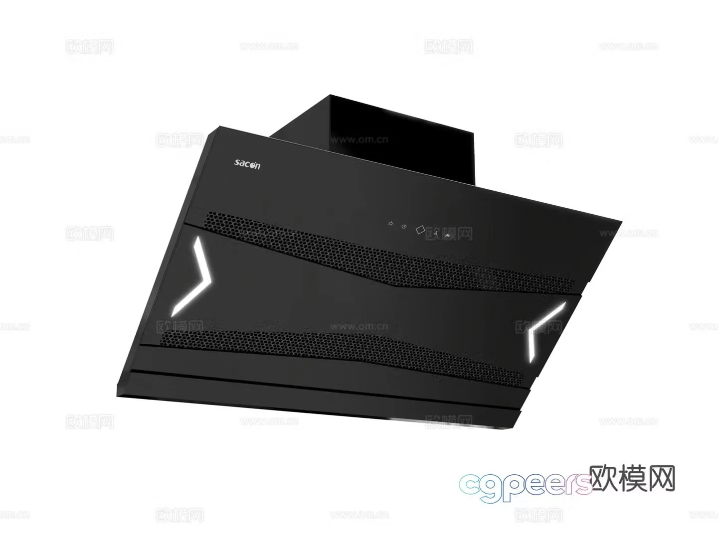 Range hood 3d model