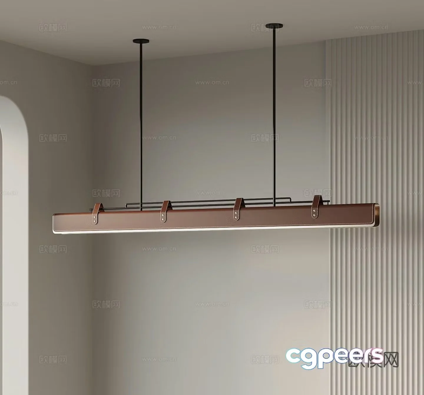 07 Chandelier Modern Chandelier 3D Model