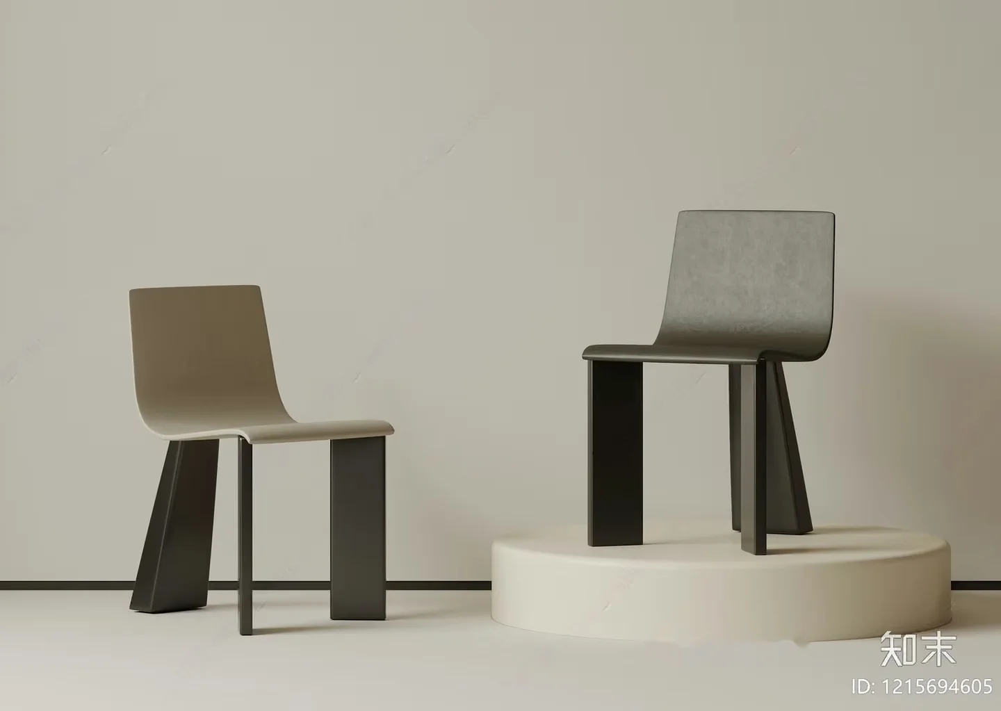 Modern Dining Chairs 3D Model – 17784 – VRAY Render
