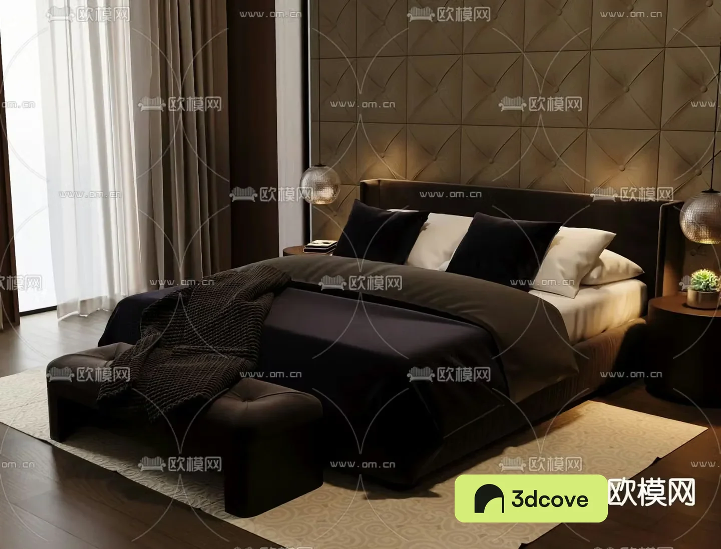 Italian double bed