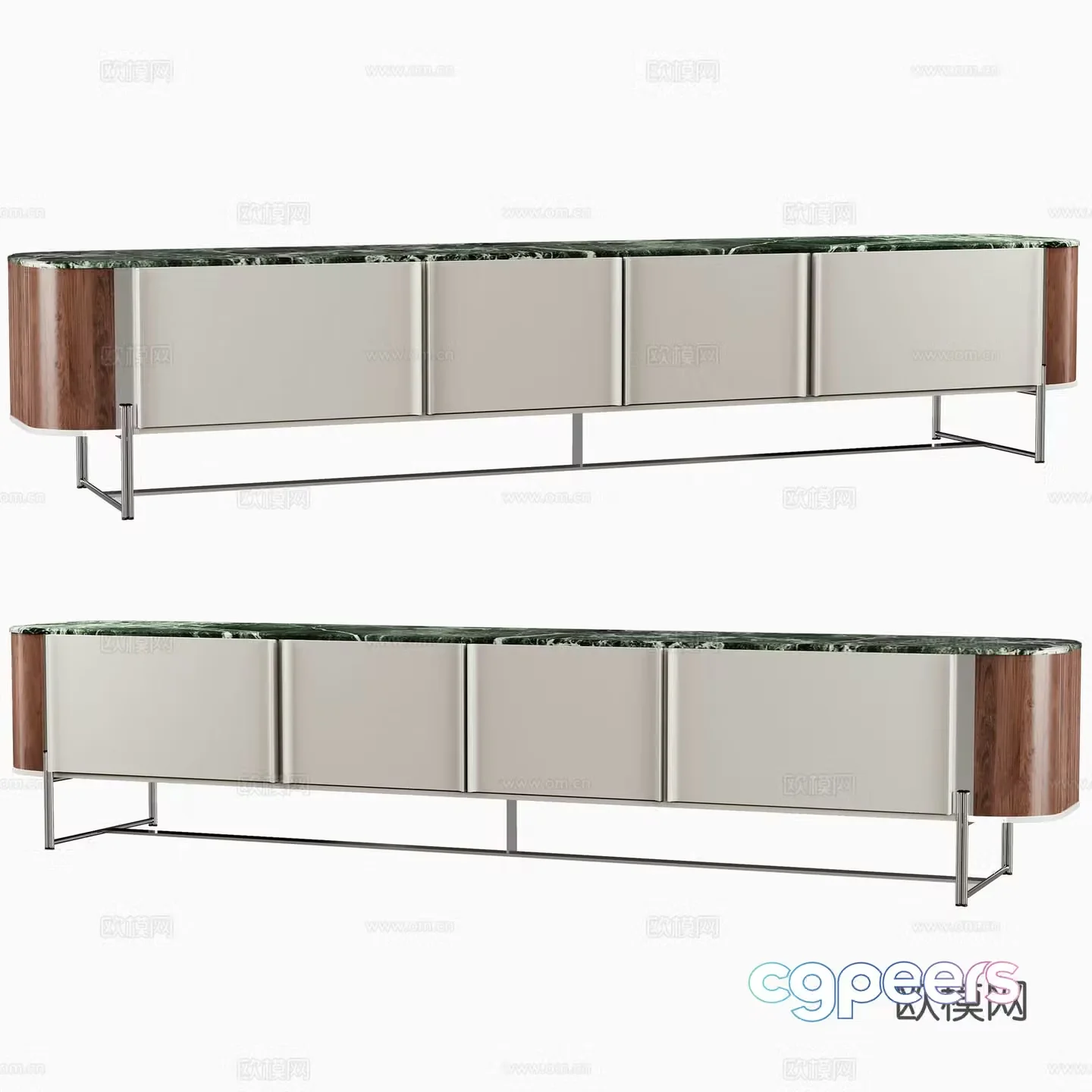 Modern TV cabinet 3d model