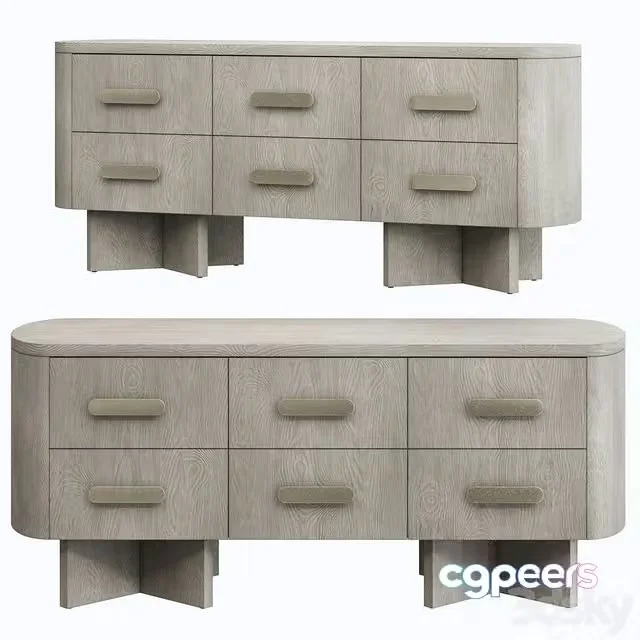 3ds Max Free – Bernhard, Trianon Dresser