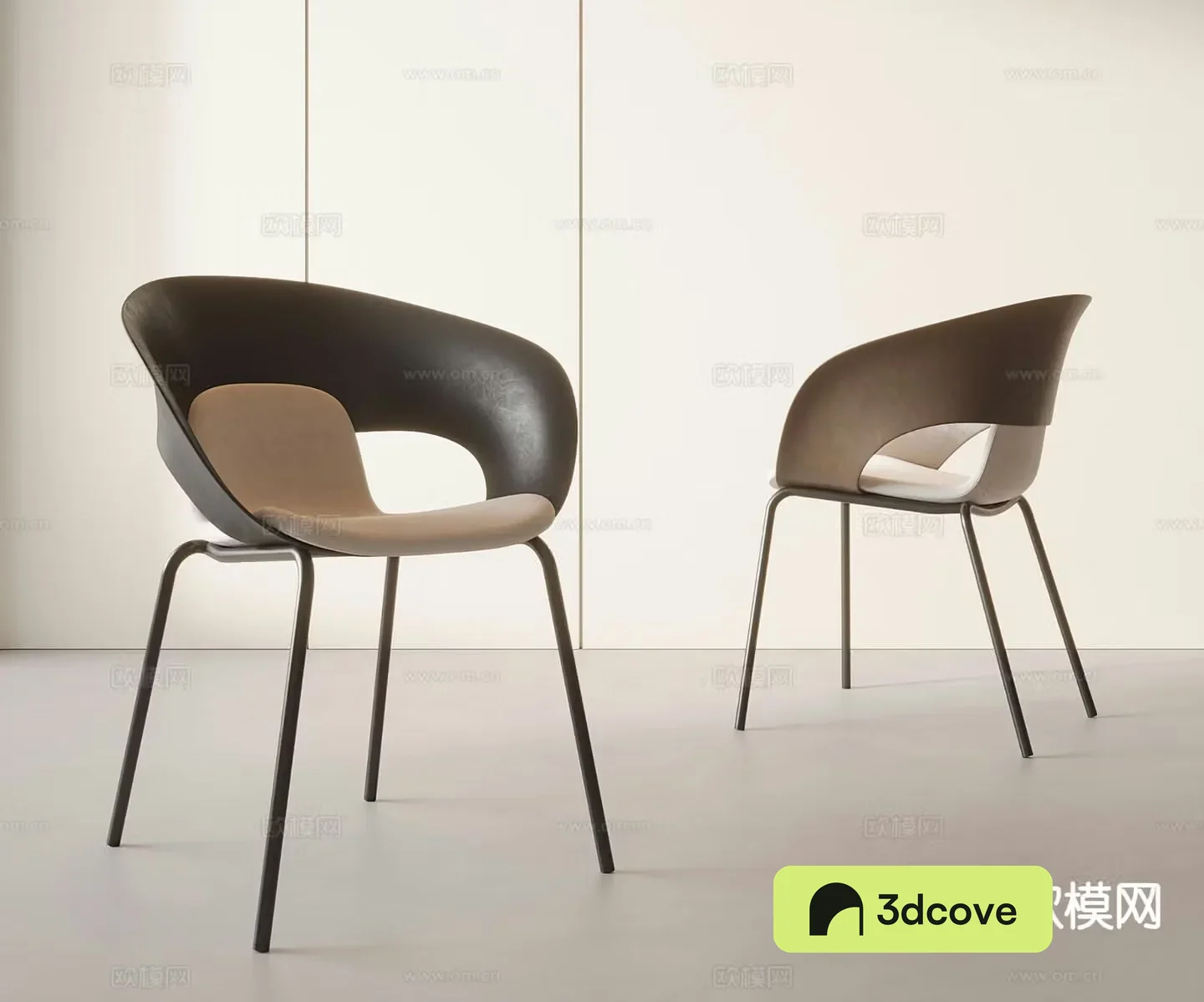 Modern dining chair single chair