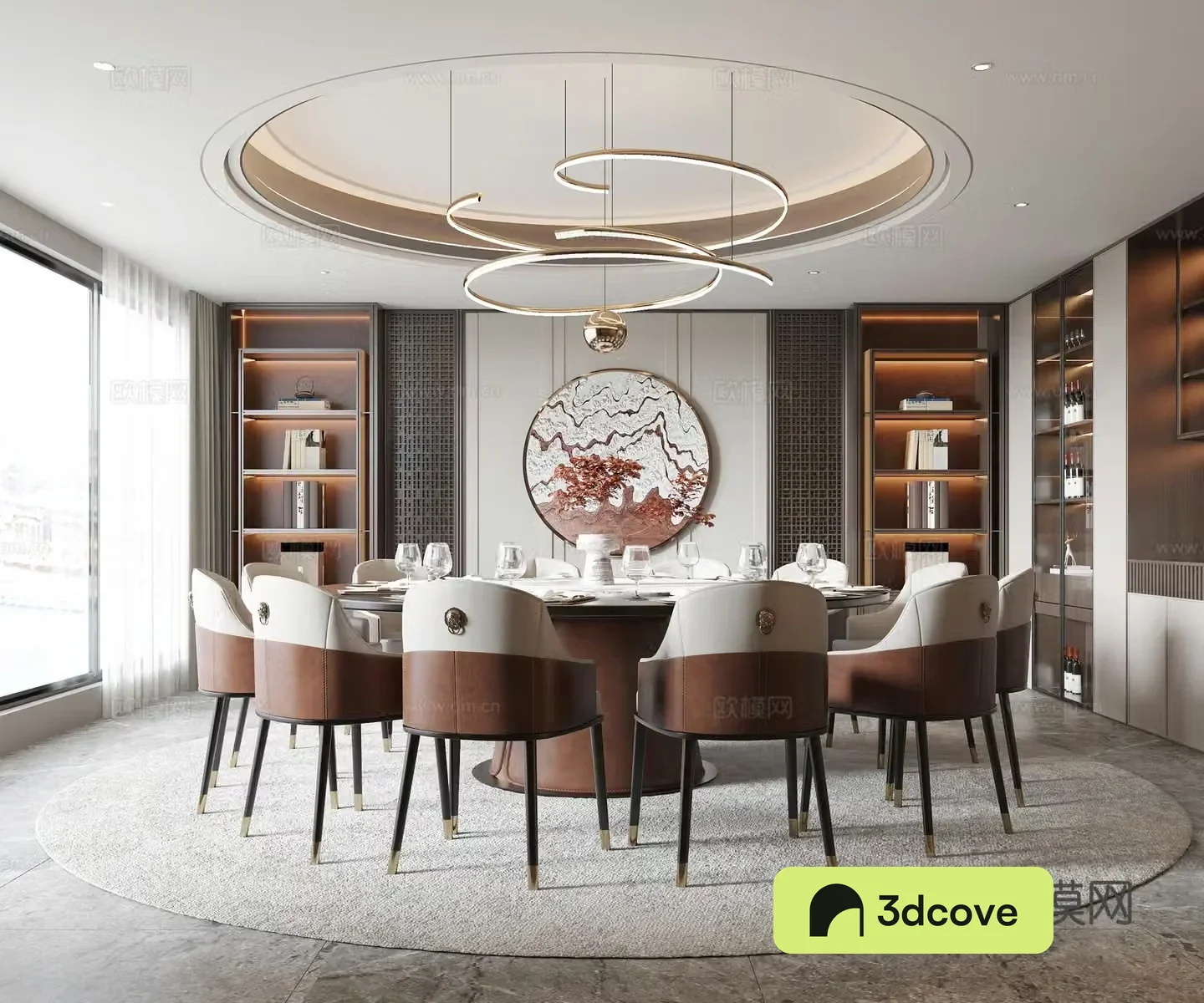 New Chinese restaurant private room