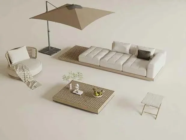 Modern Living Room 3D Model – 11786 – VRAY Render