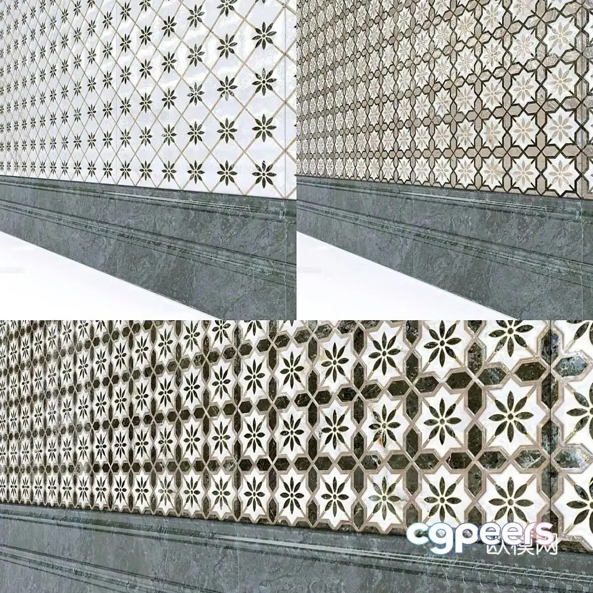 Ceramic tiles 3d model
