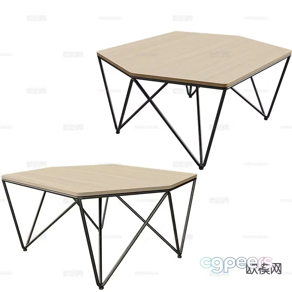 Prostoria coffee table 3d model