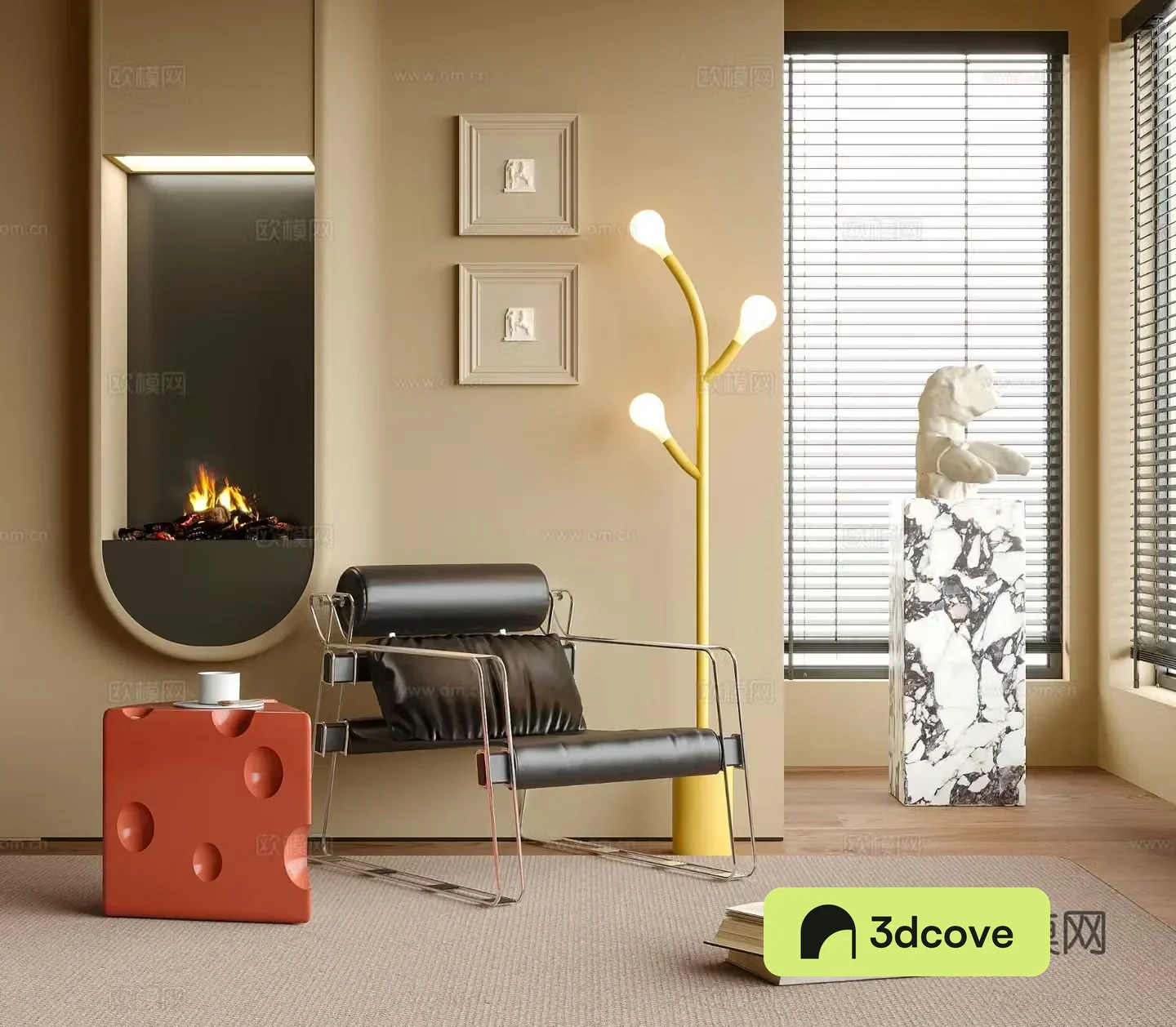 Modern leisure chair armchair