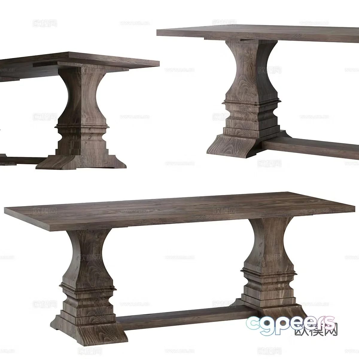 Desk 3d model