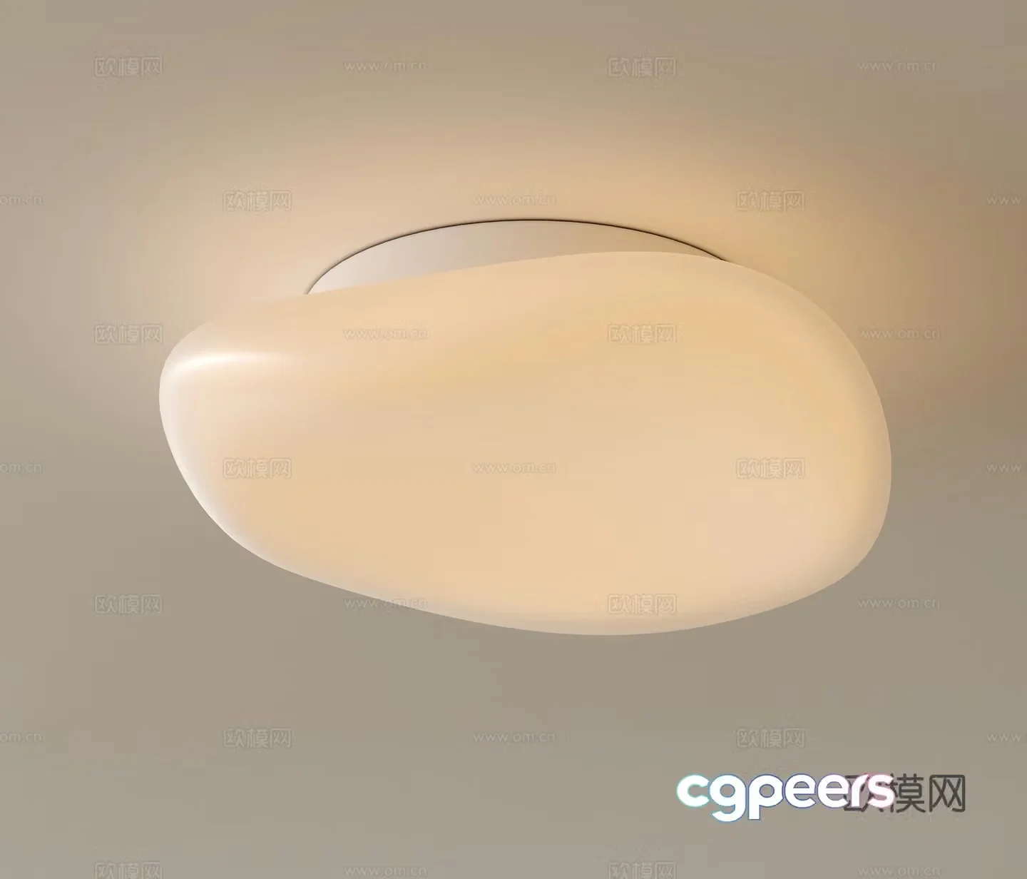 Modern ceiling lamp 3d model
