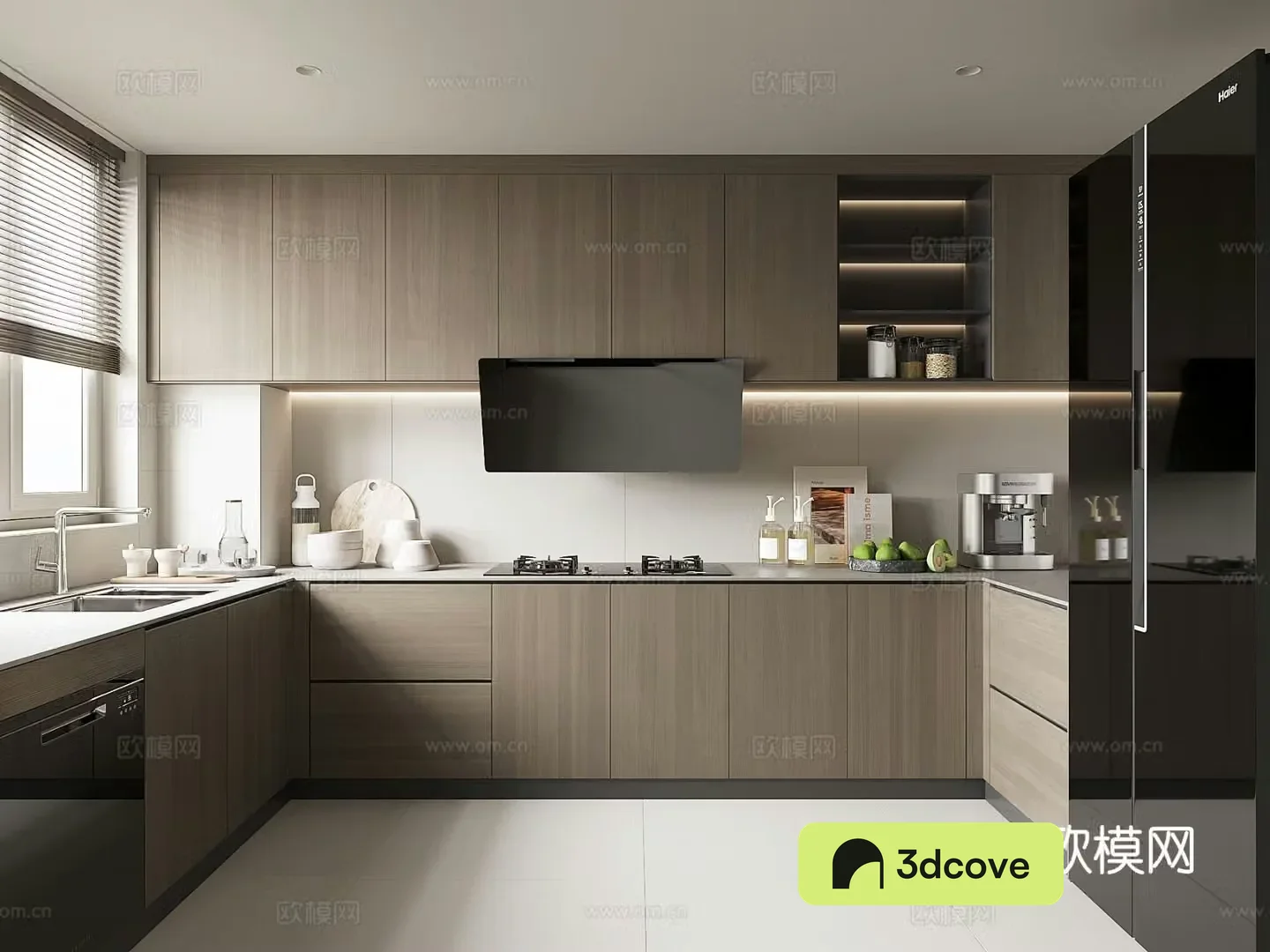 Modern home kitchen