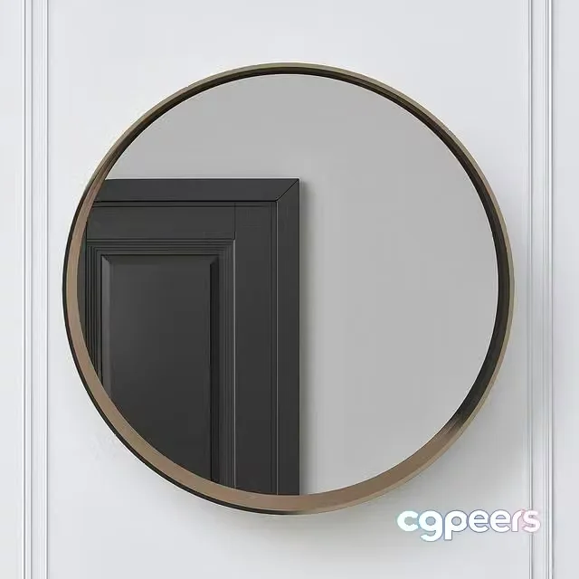 3ds Max Free – Mirror decoration No. 10