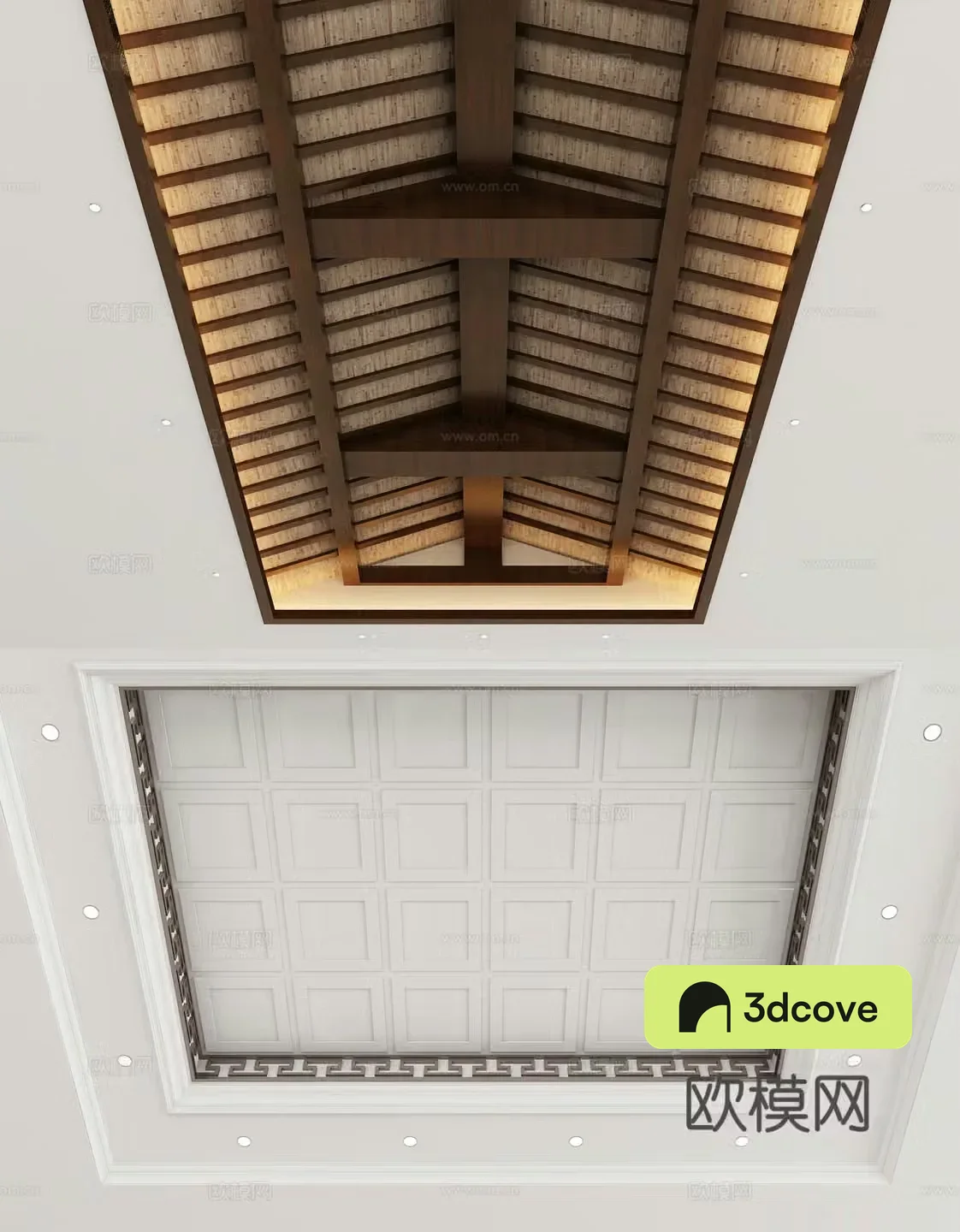 New Chinese style ceiling
