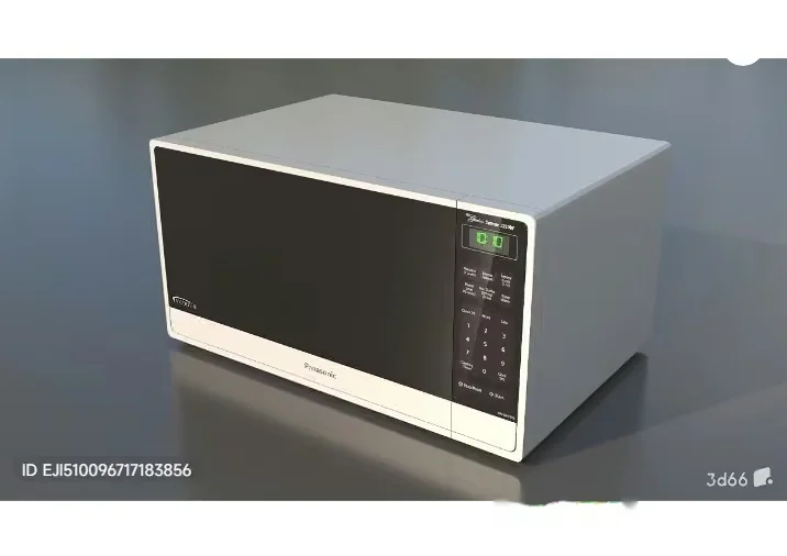 A Microwave Oven 3D Model – 6289 – VRAY Render